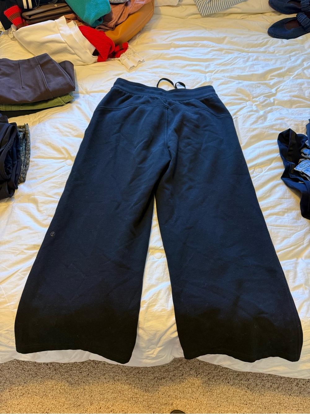 Lululemon Scuba Wide Leg Sweatpants